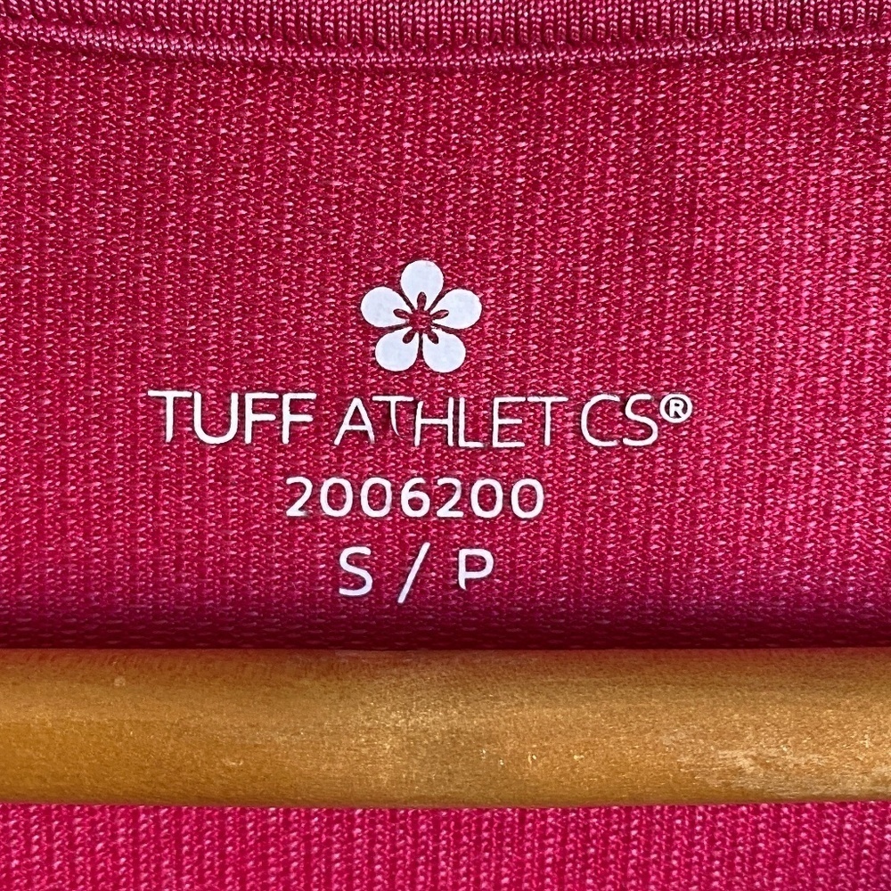 Tuff Athletics Women's Pink Performance Athletic Long Sleeve T-shirt Size Small - Picture 2 of 10